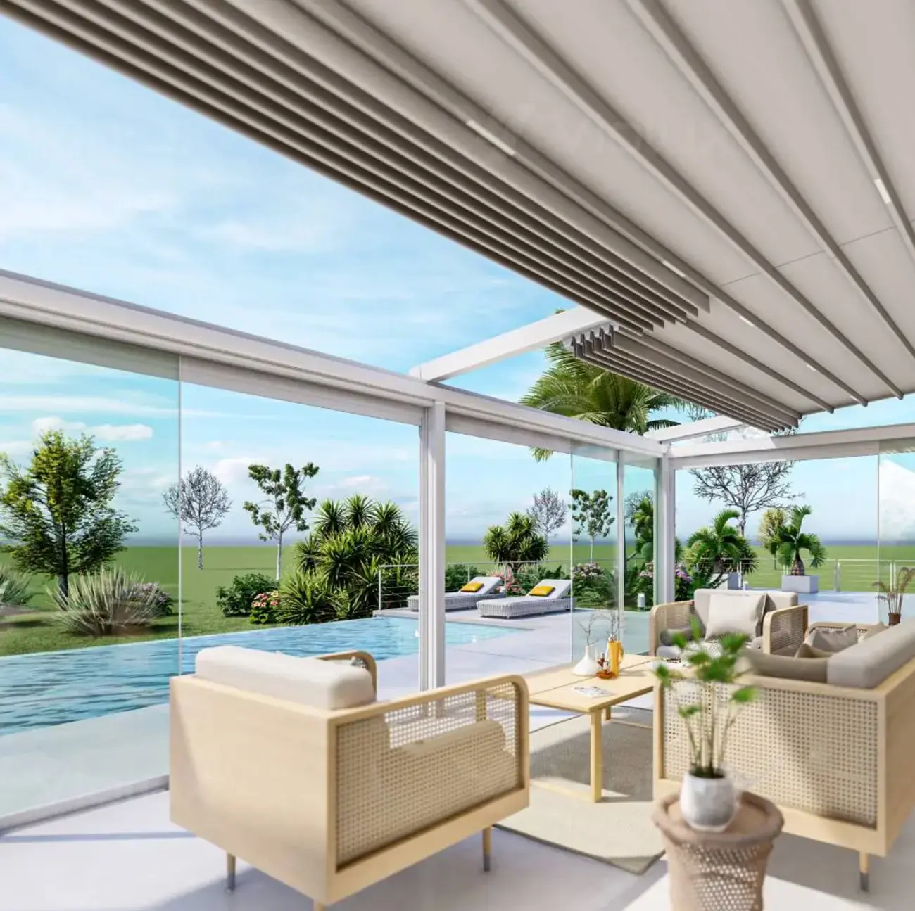 Fabric Pergolas